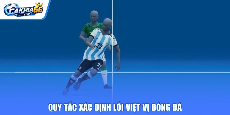 Quy tắc xác dịnh lỗi việt vị bóng đá